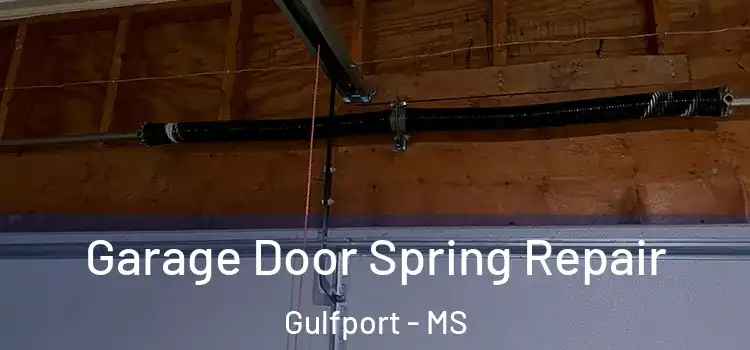  Garage Door Spring Repair Gulfport - MS